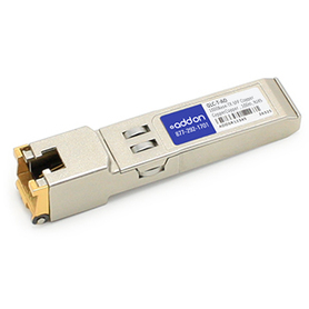 GLC-T-AO-5PK ADDON NETWORKS 5-Pack of Cisco GLC-T Compatible TAA Compliant 10/100/1000Base-TX SFP Transceiver (Copper; 100m; RJ-45)