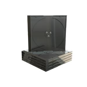 BOX31 MEDIARANGE BOX31 - Schmuckschatulle - 1 Disks - Schwarz - Transparent - Kunststoff - 120 mm - 140 mm