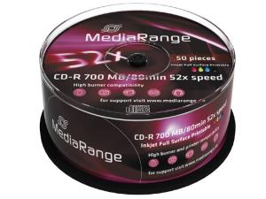 EU Product - CD-R 700MB/80min Printable 52x Cake 50 thumbnail