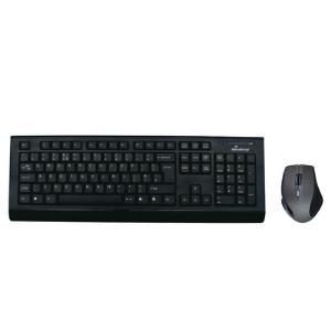 MROS104-UK MEDIARANGE Funk-Tastatur und Maus Set QWERT (UK) schwarz/gra