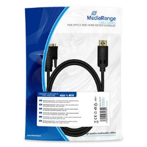 EU Product - DisplayPort auf DVI Anschlusskabel 2m schwarz thumbnail