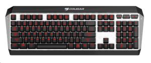 CGR-ATTACKX3-4IS COUGAR Attack X3 Brown Cherry MX Switch Red LED Backlit