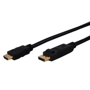 DISP-HD-3ST COMPREHENSIVE CABLE Comprehensive 3ft DisplayPort/HDMI 0.9 m Black                                                      