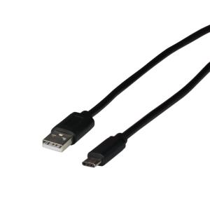 EU Product - USB2.0 Anschlusskabel A-C,St.-St.,3m, 480Mbit 3A thumbnail