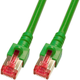 EU Product - RJ45 Patchkabel S/FTP Cat.6 LSZH 25.00m gr�n thumbnail