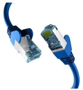 EU Product - RJ45 Patchkabel mit Cat7 Rohkabel  5.00m blau thumbnail