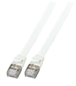 EU Product - RJ45 Flachpatchkabel U/FTP Cat.6A PVC  5.00m grau thumbnail