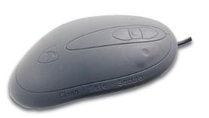 SSM3 Seal Shield WASHABLE MEDICAL GRADE OPTICAL MOUSE - DISHWASHER SAFE (BLACK)(USB)