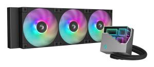 R-LT360-BKAMNC-G-1 DEEPCOOL LT360 Liquid CPU Cooler, 360mm Radiator, Triple 120mm ARGB Fans, Infinity Mirror Top Cap, Anti-Leak Tech, Black