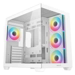 CG530 4F Mid-Tower Case with Tempered Glass Panels, 4 Pre-Installed ARGB Fans, and Optimal Airflow Support, White thumbnail