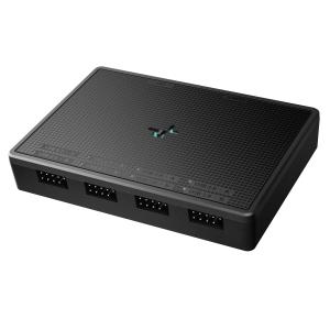 USB HUB 4 ports, Easy Setup, Plug-and-play, Windows, macOS Compatibility, Connecting Multiple USB Devices, Black thumbnail