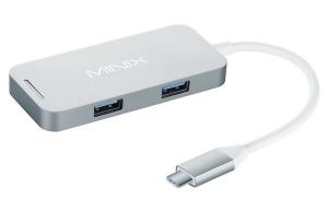 MINIX NEO C Mini USB 3.2 Gen 1 (3.1 Gen 1) Type-C Silver