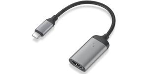 MINIX NEO-C-HDGR video cable adapter USB Type-C HDMI Type A (Standard) Grey