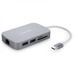 MINIX NEO C-G Wired USB 3.2 Gen 1 (3.1 Gen 1) Type-C Grey