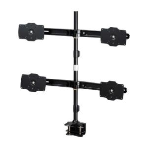 AMR4C32 AMER NETWORKS Amer Networks QUAD MONITOR CLAMP MOUNT 32IN                                                         