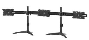 AMR3S32 AMER NETWORKS Triple Monitor Stand Max 32in Lcd/led