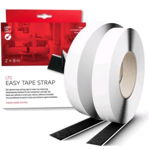 EU Product - LTC Klettrolle Easy Tape Strap  8mx20mm B�ndeln&Ordnen schw thumbnail