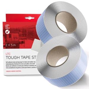 EU Product - LTC Klettrolle Tough Tape Strap  5mx50mm B�ndeln&Ordnen wei� thumbnail