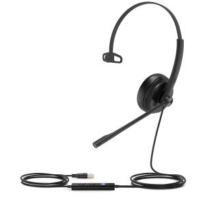 UH34 Mono Teams YEALINK UH34 Mono Teams - Wired - Office/Call center - 20 - 20000 Hz - 82.5 g - Headset - Black