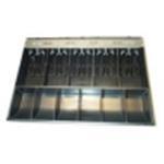 PK-15U-6-BX APG CASH DRAWERS APG Cash Drawer PK-15U-6-BX cash tray Metal, Plastic Black, Stainless steel                                                                           