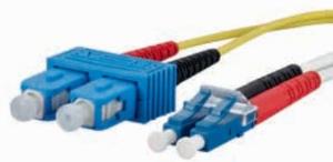 METZ CONNECT 151P1EOJO20E fibre optic cable 2 m 2x SC 2x LC OS2 Yellow