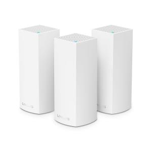 WHW0303-EU BELKIN Linksys Velop multiroom Intelligent Mesh Wi-Fi-systeem, tri-band, 3-pack                                                                              