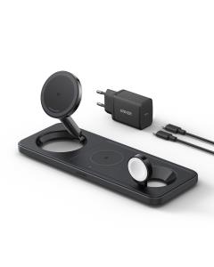 B25M1311 ANKER MagGo Magnetic Charger 15W wireless PowerIQ Pad black