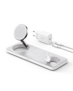 B25M1321 ANKER MagGo Magnetic Charger 15W wireless PowerIQ Pad white