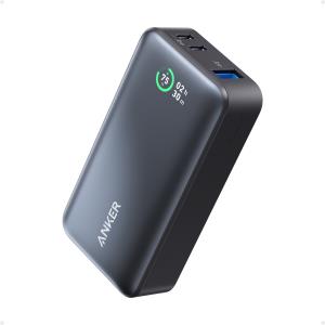 A1256G12 ANKER 533 PowerBank 10.000mAh PowerCore 30W PD 1 x USB-A 2 x USB-C black