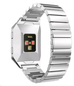 EU Product - Ionic Stainless steel watch strap - Silver thumbnail