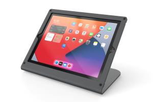 H600X-BG HECKLER DESIGN Stand for iPad 10.2-inch - Black Grey without Pivot Table