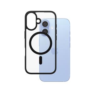 EU Product - PG HardCase Transparent Black MagSafe Iphone16 thumbnail