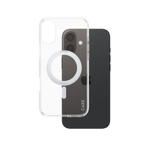 1327 PANZERGLASS CARE Case Feature Silver Kickstand MagSAFE iPhone 16 Plus