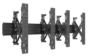M Wallmount Pro MBW2x1UP Push In Pop Out Black thumbnail