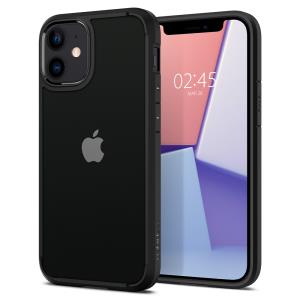 ACS01703 SPIGEN Ultra Hybrid Case for iPhone 12/12 Pro - Black/Transparent