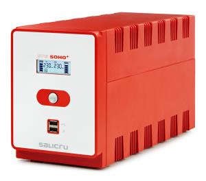 647CA000011 SALICRU UPS Sps 1600 Soho Plus 1600va/960w Sinewave Line Interactive Red