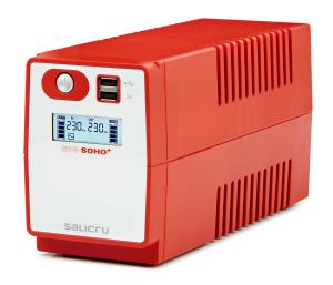 647CA000009 SALICRU UPS Sps 850 Soho Plus 850va/360w Sinewave Line Interactive Red