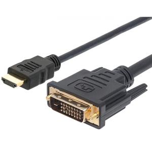 EU Product - HDMI zu DVI-D Kabel 1.8m schwarz thumbnail