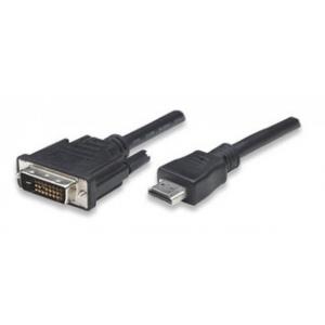 EU Product - HDMI zu DVI-D Kabel 3m schwarz thumbnail