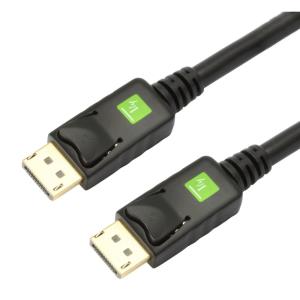 ICOC-DSP-A-050 TECHLY DisplayPort 1.2 Audio/Video Kabel schwarz 5m