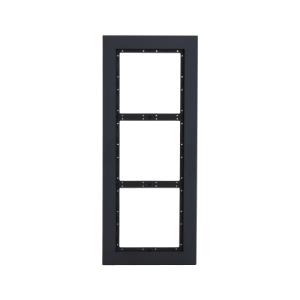 Modular Apartment Door  Station Three Modular  Mounting Plate, Black thumbnail