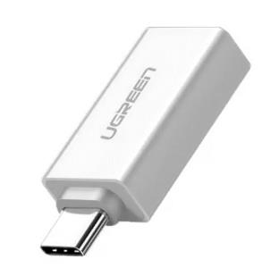 EU Product - USB-C to USB-A 3.0 Adapter - White thumbnail