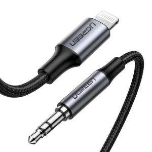 EU Product - Lightning to Aux 3.5mm Cable, 1m - Black thumbnail