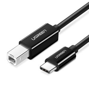 EU Product - USB-C to USB-B 2.0 Printer cable 2m - Black thumbnail