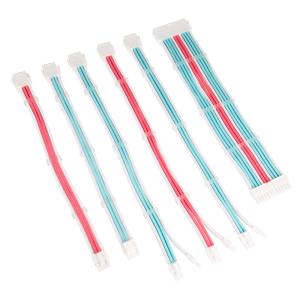 Core Adept Braided Cable Extension Kit - Brilliant White/Neon Blue/Pure P thumbnail