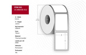 EU Product - Lel 51 x 13mm, Core 76mm, thumbnail