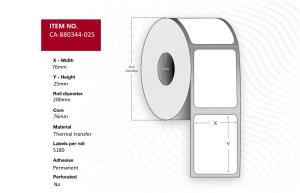 EU Product - Lel 76 x 25mm, Core 76mm, thumbnail