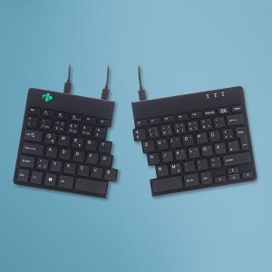 RGOSP-DEWIBL R-GO TOOLS Split Keyboard, (DE), black