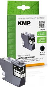 EU Product - KMP Patrone Brother LC-3213BK black 400 S. B100 remanufact.