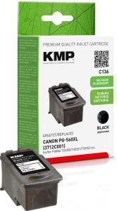 1581,4001 KMP PRINTTECHNIK AG KMP Patrone Canon PG-560XL/PG560XL black 400 S. C136 refille remanufactured
